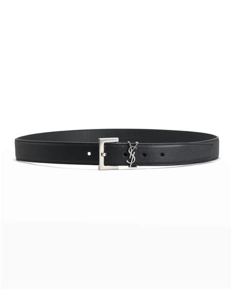 cintura ysl vintage rosso|Saint Laurent YSL Cintura Leather Belt on SALE.